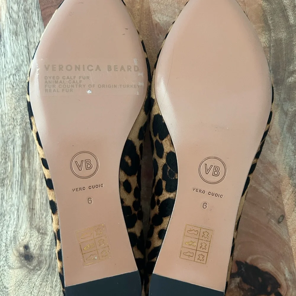 Veronica Beard Animal Print Flats - Picture 3 of 3